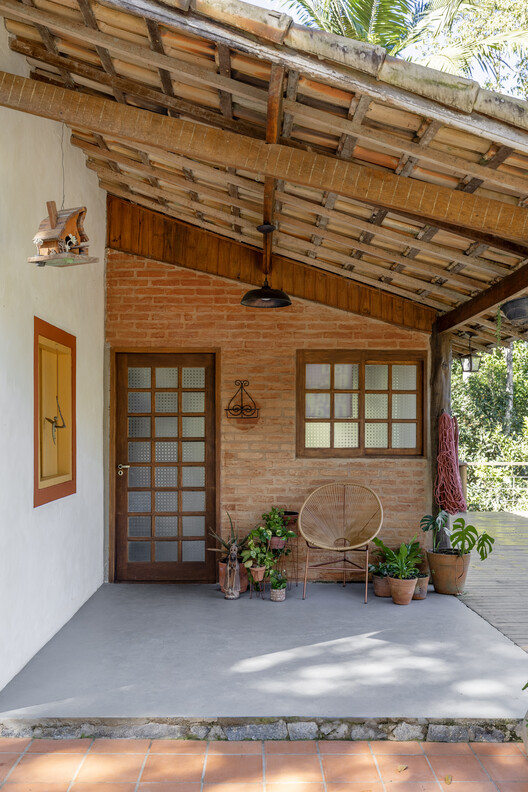 Quetzal House / Sertão Arquitetos Quetzal House / Sertão Arquitetos - Interior Photography, Wood, Door, Beam, Chair