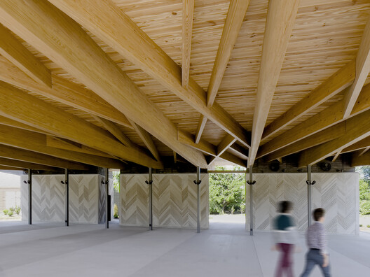 Locust Grove Pavilion / de Leon & Primmer Architecture Workshop Locust Grove Pavilion / de Leon & Primmer Architecture Workshop - Interior Photography, Wood, Beam