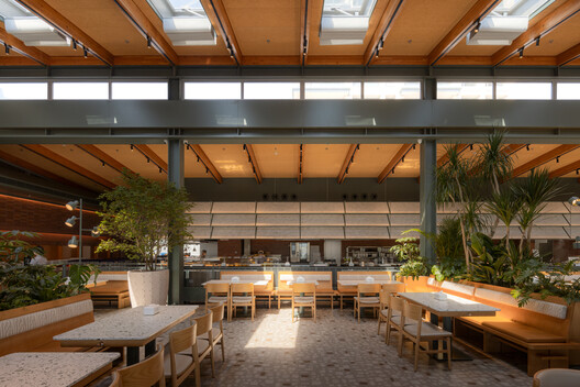 Community Canteen No. 11, Aranya Qinhuangdao / Verse Design Community Canteen No. 11, Aranya Qinhuangdao / Verse Design - Interior Photography, Dining room