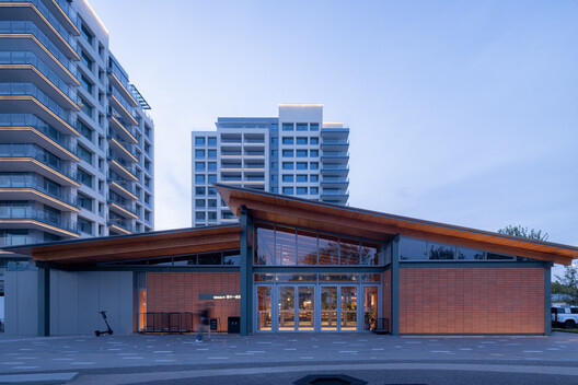 Community Canteen No. 11, Aranya Qinhuangdao / Verse Design Community Canteen No. 11, Aranya Qinhuangdao / Verse Design - Exterior Photography, Facade