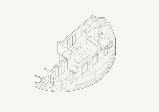 Kifisia Apartment: A Reconfiguration of Domestic Boundaries / Georgios Apostolopoulos Architects Kifisia Apartment: A Reconfiguration of Domestic Boundaries / Georgios Apostolopoulos Architects - Image 24 of 25