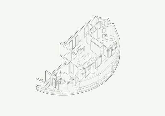 Kifisia Apartment: A Reconfiguration of Domestic Boundaries / Georgios Apostolopoulos Architects Kifisia Apartment: A Reconfiguration of Domestic Boundaries / Georgios Apostolopoulos Architects - Image 25 of 25