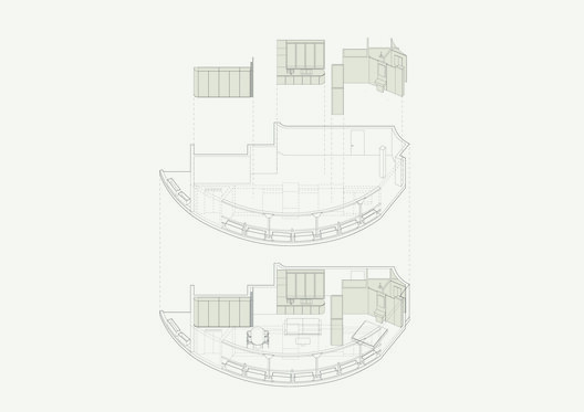Kifisia Apartment: A Reconfiguration of Domestic Boundaries / Georgios Apostolopoulos Architects Kifisia Apartment: A Reconfiguration of Domestic Boundaries / Georgios Apostolopoulos Architects - Image 22 of 25