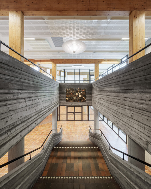 Campus Tensta Renovation  / Tengbom - Interior Photography, Wood