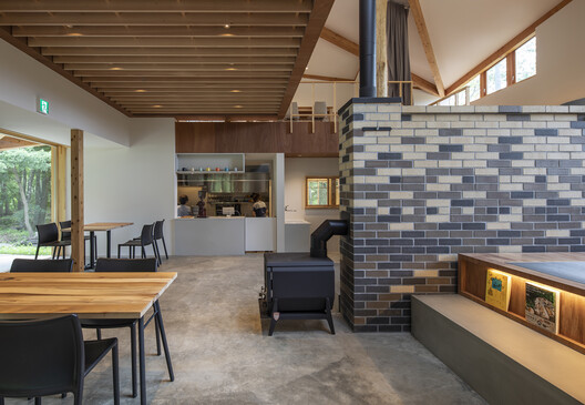 Cordmark Miyota Mixed-Use Building / Aida Atelier - Interior Photography, Wood, Beam, Chair