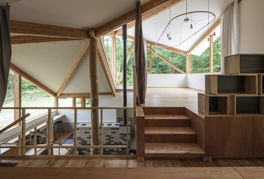 Cordmark Miyota Mixed-Use Building / Aida Atelier - Interior Photography, Wood, Beam
