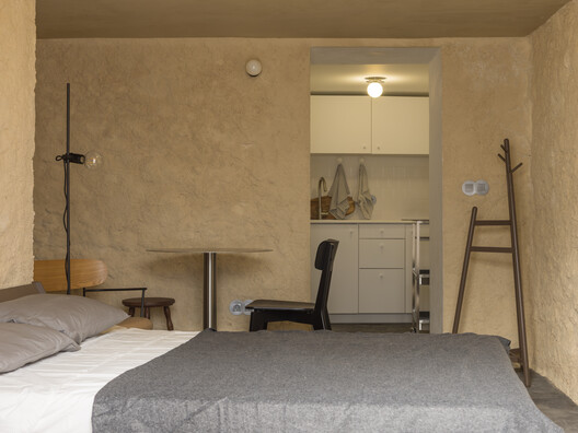 Castelo House / Gonçalo Grácio Castelo House / Gonçalo Grácio - Interior Photography, Bedroom, Bed, Wood, Lighting, Chair