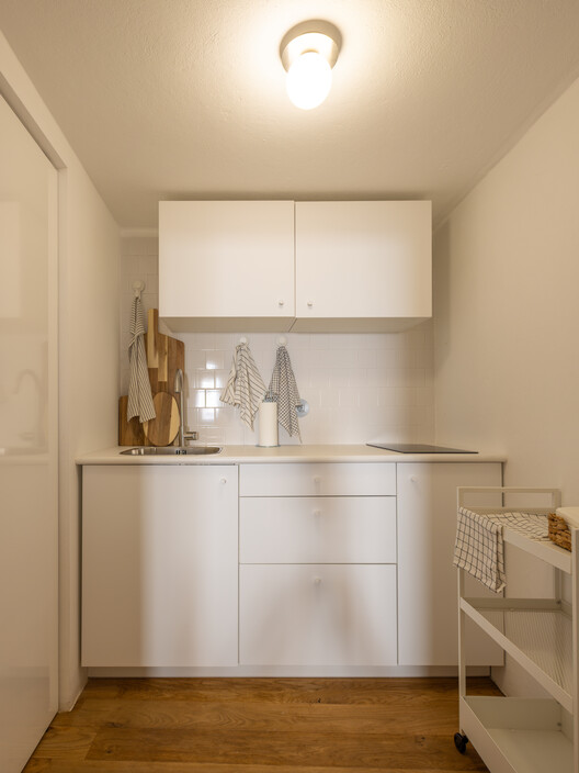Castelo House / Gonçalo Grácio Castelo House / Gonçalo Grácio - Interior Photography, Kitchen, Countertop, Wood, Lighting, Sink