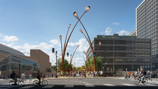 Heatherwick Studio Unveils New Images of Louisville's Belvedere Riverfront Plaza Redesign Heatherwick Studio Unveils New Images of Louisville's Belvedere Riverfront Plaza Redesign - Image 3 of 6
