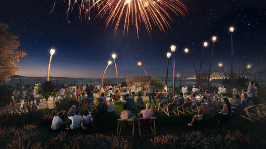 Heatherwick Studio Unveils New Images of Louisville's Belvedere Riverfront Plaza Redesign Heatherwick Studio Unveils New Images of Louisville's Belvedere Riverfront Plaza Redesign - Image 6 of 6