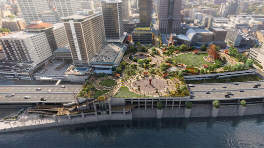 Heatherwick Studio Unveils New Images of Louisville's Belvedere Riverfront Plaza Redesign Heatherwick Studio Unveils New Images of Louisville's Belvedere Riverfront Plaza Redesign - Image 1 of 6