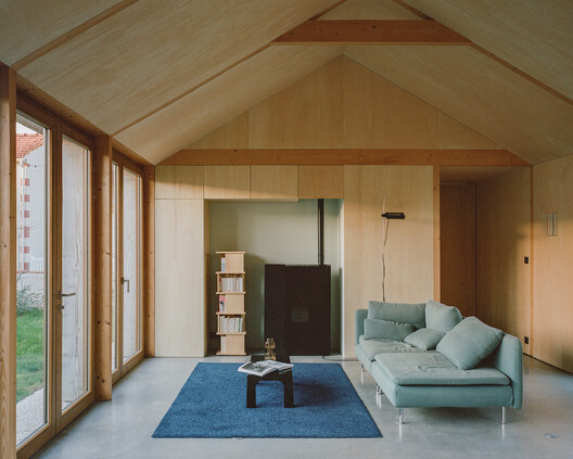 Private house in La Claye / atelier iso architectes - Interior Photography, Living Room, Wood