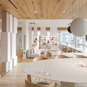 Sartoriale Offices / DOS - G arquitectos - Interior Photography, Offices Interiors, Lighting, Table, Chair