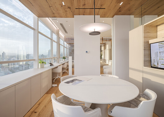 Sartoriale Offices / DOS - G arquitectos - Interior Photography, Table, Lighting, Chair, Glass