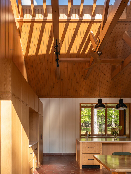 House in Chérive / Paul Bernier Architecte House in Chérive / Paul Bernier Architecte - Interior Photography, Wood, Beam, Countertop