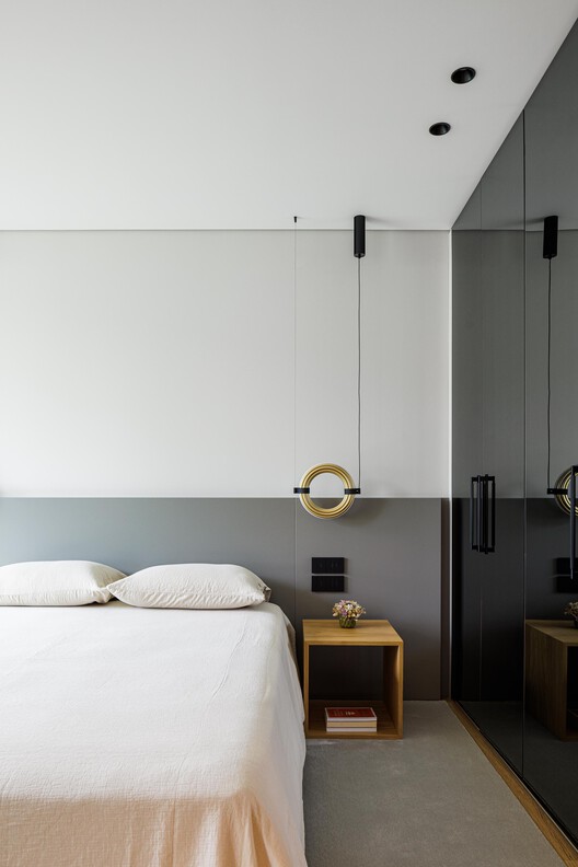Linha House / Ricardo Azevedo Arquitecto Linha House / Ricardo Azevedo Arquitecto - Interior Photography, Bedroom, Lighting, Bed