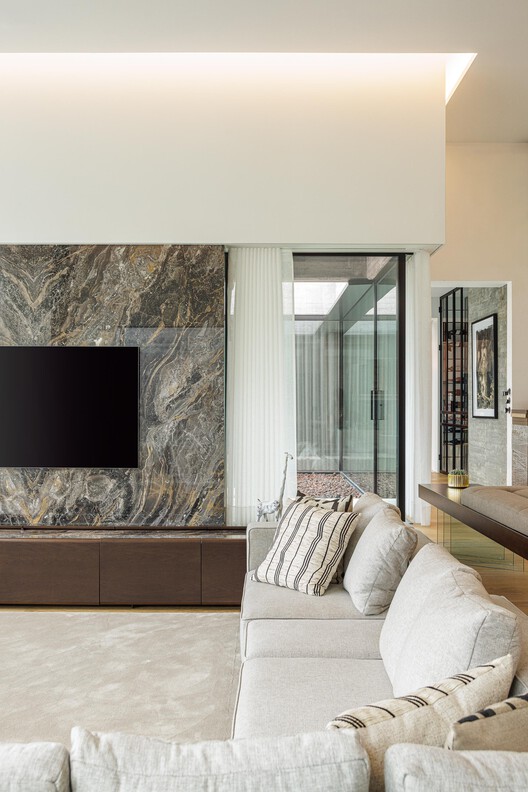 Linha House / Ricardo Azevedo Arquitecto Linha House / Ricardo Azevedo Arquitecto - Interior Photography, Bedroom, Sofa, Wood