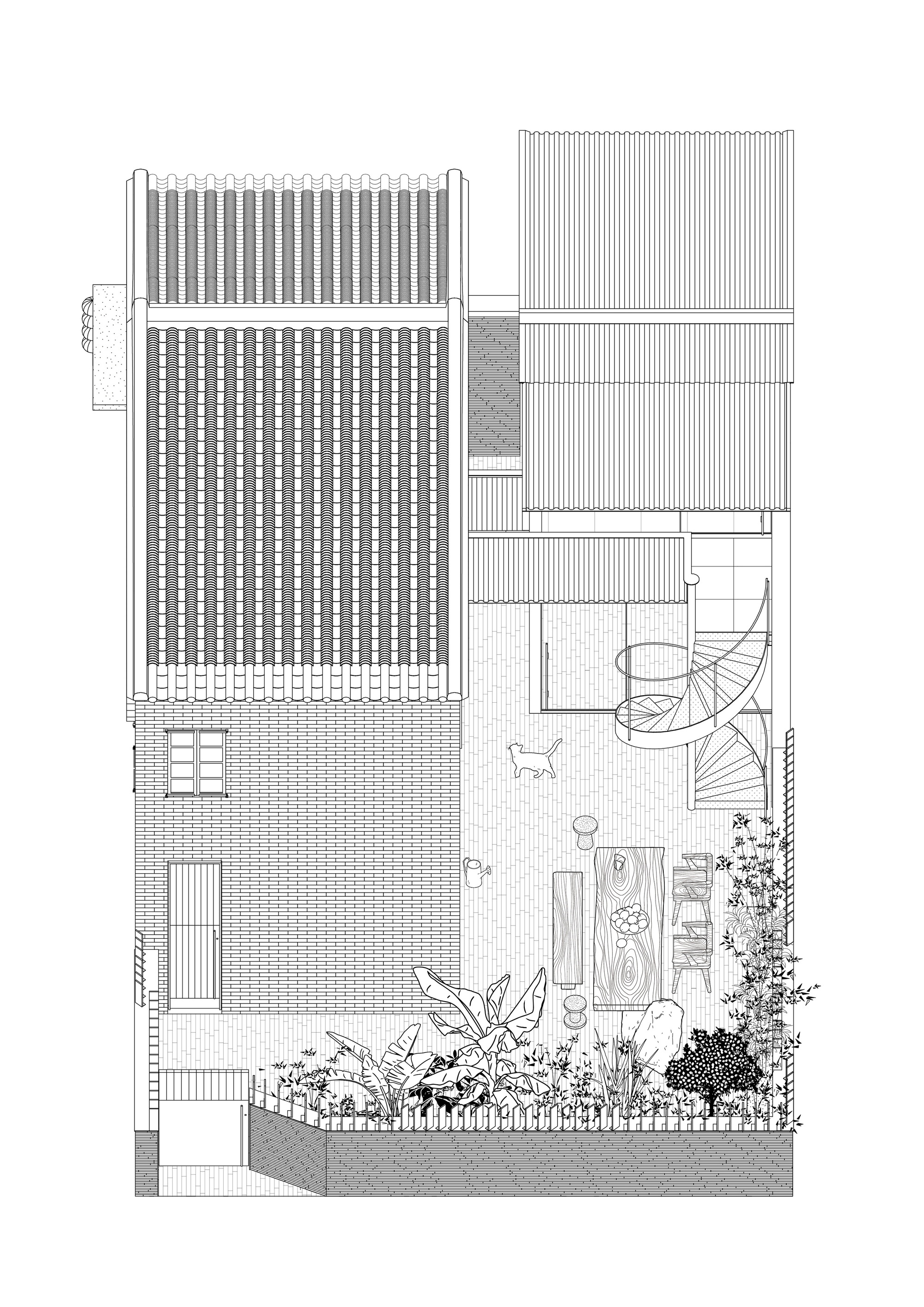 Gallery of Echoes of Home : Adaptive Reuse of a Vernacular House / CM Design - 35