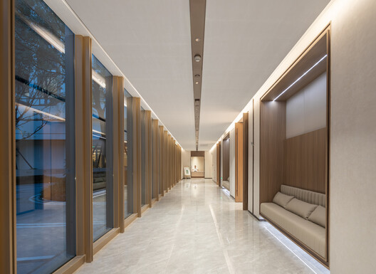 Shanghai Guohua Heyuejia International Senior Living Centre, Continuing Care Retirement Community / GN Architects Shanghai Guohua Heyuejia International Senior Living Centre, Continuing Care Retirement Community / GN Architects - Interior Photography, Wood, Glass