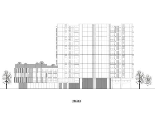 Shanghai Guohua Heyuejia International Senior Living Centre, Continuing Care Retirement Community / GN Architects Shanghai Guohua Heyuejia International Senior Living Centre, Continuing Care Retirement Community / GN Architects - Image 28 of 30