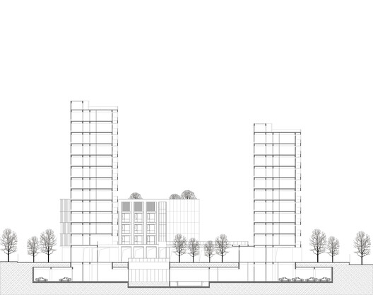 Shanghai Guohua Heyuejia International Senior Living Centre, Continuing Care Retirement Community / GN Architects Shanghai Guohua Heyuejia International Senior Living Centre, Continuing Care Retirement Community / GN Architects - Image 29 of 30
