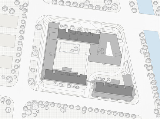 Shanghai Guohua Heyuejia International Senior Living Centre, Continuing Care Retirement Community / GN Architects Shanghai Guohua Heyuejia International Senior Living Centre, Continuing Care Retirement Community / GN Architects - Image 30 of 30