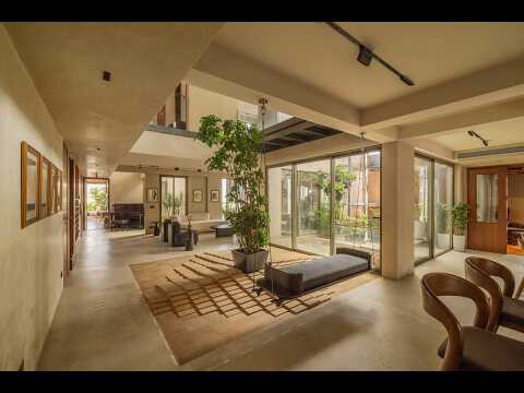 The House of Thirds / Architects Collaborative The House of Thirds / Architects Collaborative - Interior Photography, Chair, Courtyard, Beam