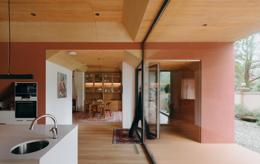 House of  Rasing the Umbrella / Chaoffice - Interior Photography, Kitchen, Wood