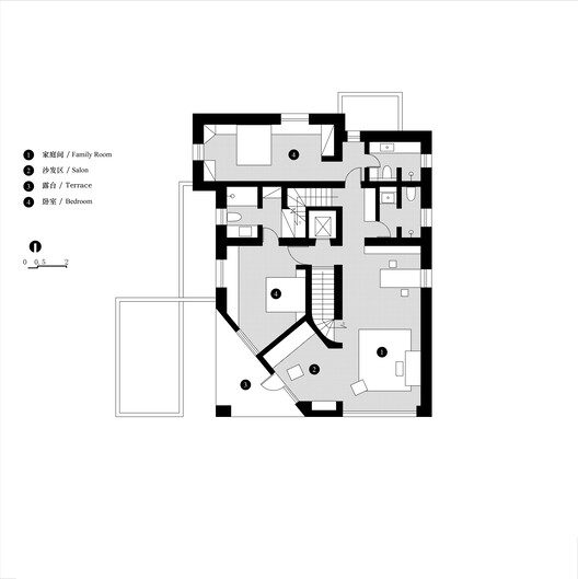 House of  Rasing the Umbrella / Chaoffice - Image 33 of 34