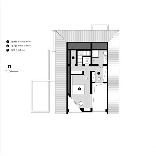 House of  Rasing the Umbrella / Chaoffice - Image 34 of 34