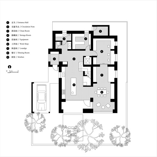 House of  Rasing the Umbrella / Chaoffice - Image 32 of 34