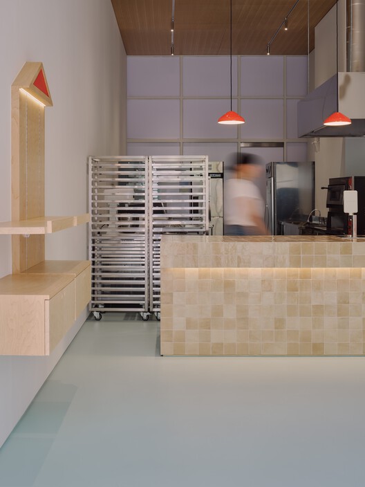 Achime Bagel Store / JOJOWORKSHOP Achime Bagel Store / JOJOWORKSHOP - Interior Photography, Wood, Lighting