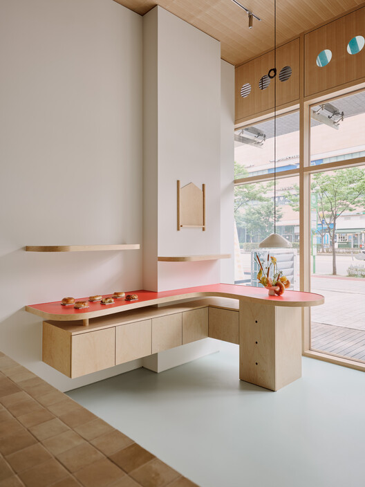 Achime Bagel Store / JOJOWORKSHOP - Interior Photography, Wood, Lighting