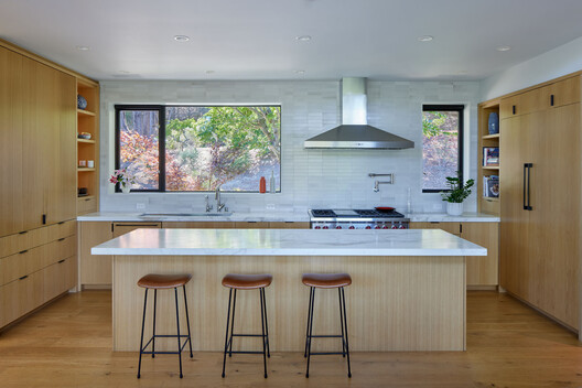 Portola Valley Home  / Schwartz and Architecture - Interior Photography, Kitchen, Countertop, Wood