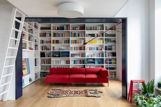 A12 Apartment / DKA A12 Apartment / DKA - Interior Photography, Shelving, Wood, Lighting