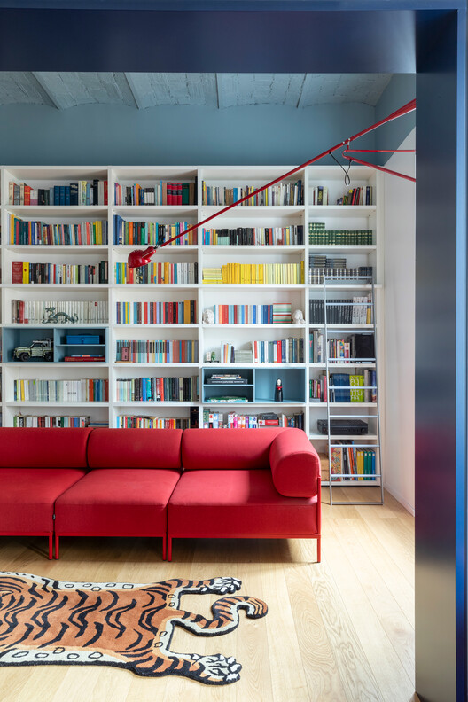 A12 Apartment / DKA A12 Apartment / DKA - Interior Photography, Closet, Shelving, Chair