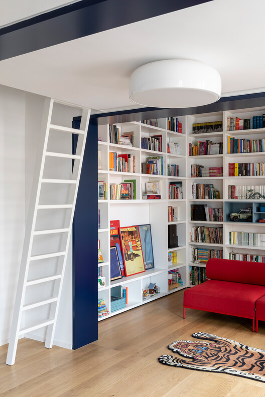 A12 Apartment / DKA A12 Apartment / DKA - Interior Photography, Closet, Shelving, Wood, Lighting, Chair