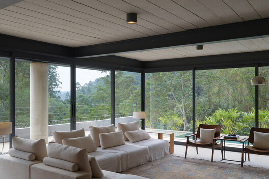 House in Santana do Parnaíba / GRUPOSP House in Santana do Parnaíba / GRUPOSP - Interior Photography, Living Room, Wood, Chair, Table, Glass