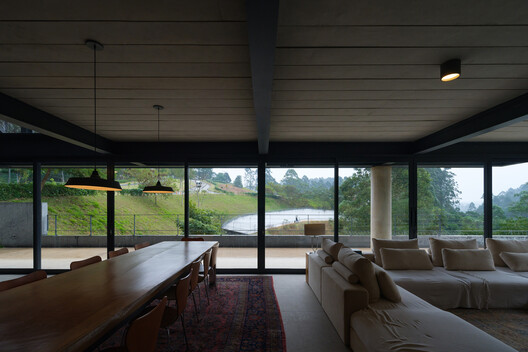 House in Santana do Parnaíba / GRUPOSP House in Santana do Parnaíba / GRUPOSP - Interior Photography, Wood, Glass, Chair, Beam