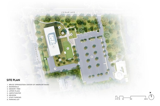 Bruce Springsteen Center for American Music / COOKFOX Bruce Springsteen Center for American Music / COOKFOX - Image 15 of 22