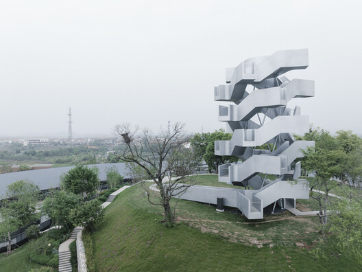 Chenhu Migratory Bird Observation Tower / Xiang Architects Chenhu Migratory Bird Observation Tower / Xiang Architects - Exterior Photography