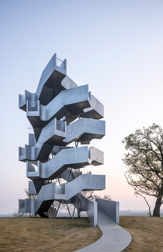 Chenhu Migratory Bird Observation Tower / Xiang Architects Chenhu Migratory Bird Observation Tower / Xiang Architects - Exterior Photography