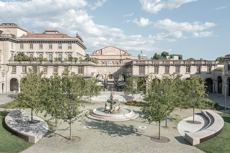 Centro Piacentiniano / CN10 architetti - Exterior Photography, Courtyard