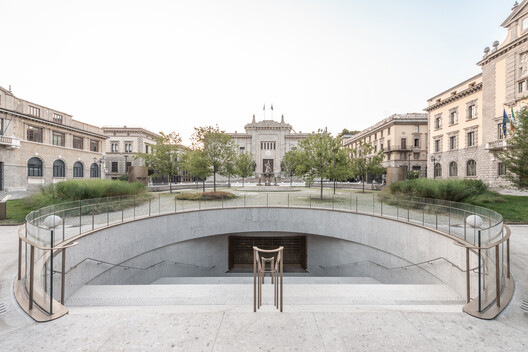 Centro Piacentiniano / CN10 architetti Centro Piacentiniano / CN10 architetti - Exterior Photography, Concrete, Courtyard