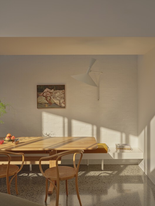 Maribyrnong I House / Studio Ceravolo Maribyrnong I House / Studio Ceravolo - Interior Photography, Dining room, Wood, Lighting, Chair