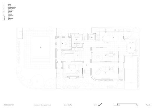 Strathmore Courtyard House / Studio Ceravolo Strathmore Courtyard House / Studio Ceravolo - Image 25 of 26