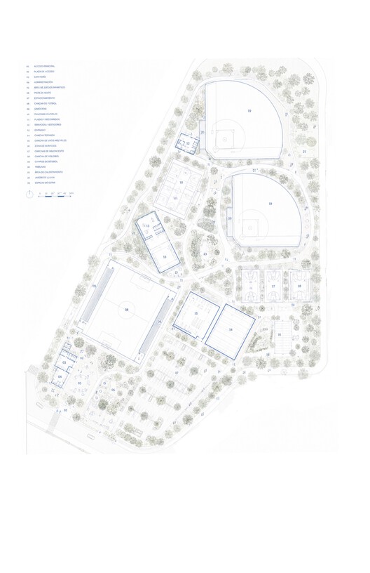 Abejas Sports and Recreation Center / border arquitectos Abejas Sports and Recreation Center / border arquitectos - Image 18 of 19