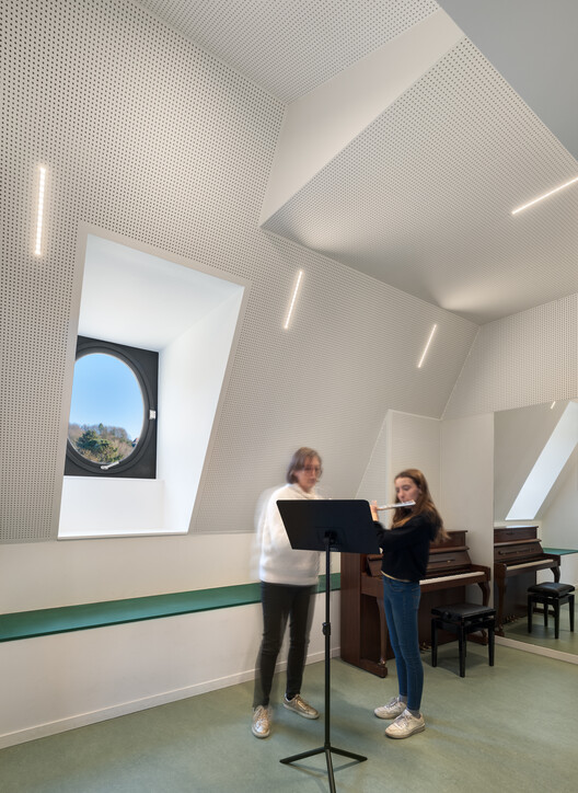 Construction of a Media Library and Redesign of a Music School in Sarlat-la-Canéda / Dominique Coulon & associés Construction of a Media Library and Redesign of a Music School in Sarlat-la-Canéda / Dominique Coulon & associés - Interior Photography
