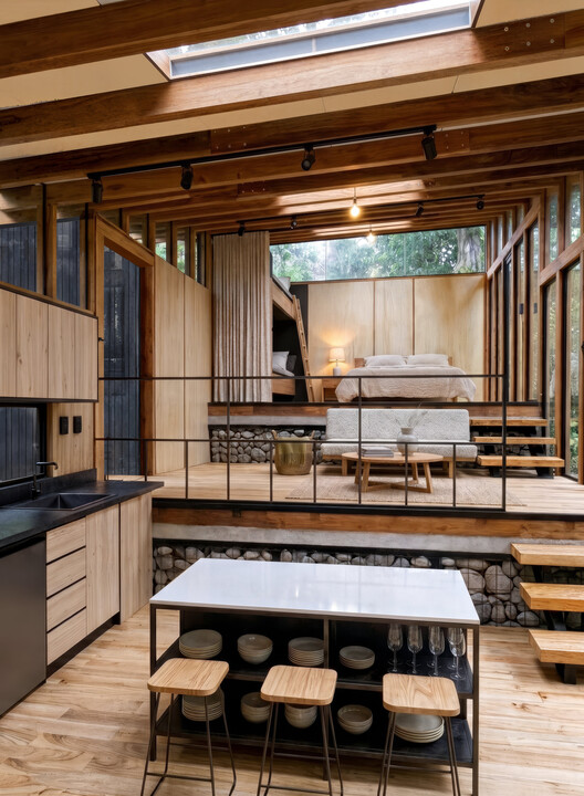 Chocó Pambil Refuge / Minqa Atelier Chocó Pambil Refuge / Minqa Atelier - Interior Photography, Kitchen, Wood