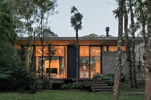 Glass House / Charlene Koetz Arquitetura - Exterior Photography, Wood